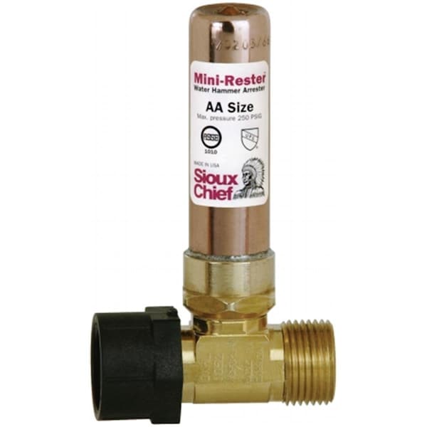 Sioux Chief Mfg Female Swivel Ballcock Nut X Male Ballcock Thread Mini Rester R SI309696 - main